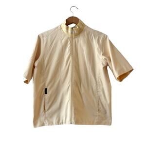Ashworth Weather Systems Men's Full Zip Jacket‎ M Short Sleeve Water Resistant
